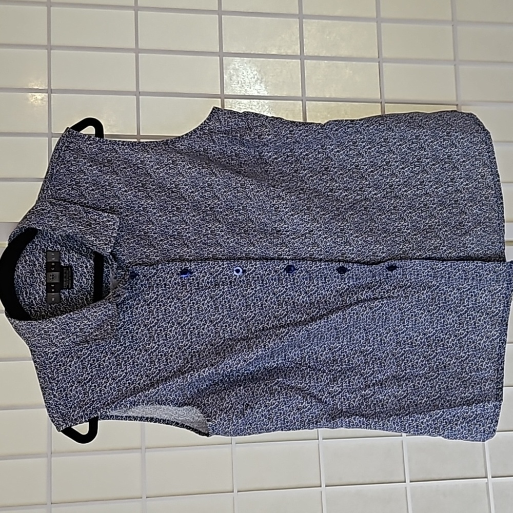 Nike Golf Womens Blue/White Shirt Size XL